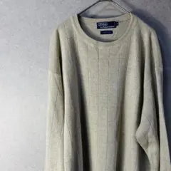 Polo by Ralph Lauren コットンニット セーター XL