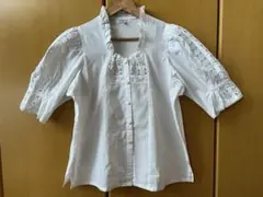 フォークダンス　ブラウス白　Mサイズ
