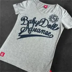 【美品】BABYDOLL 半袖 Tシャツ グレーのサムネイル