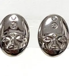 イヤリング アノニマス 仮面 ベネチアンマスク ヴィンテージ 匿名発送