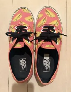 VANS ハンバーガー柄 オーセンティック 26.5cm
