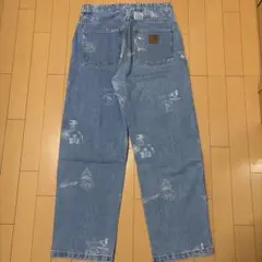CLENCH デニムパンツ パッチワーク加工 - メルカリ