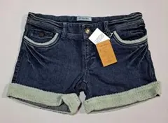 SINO OMR デニムショートパンツ ボア付き