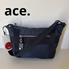 ☆ace. エース オウストル 品番55623 舟型 ショルダーバッグ☆のサムネイル