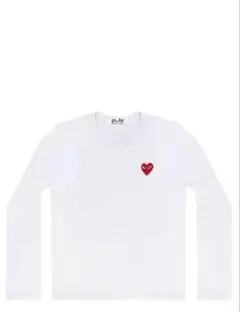 PLAY COMME des GARCONS 長袖Tシャツ ホワイト XSのサムネイル