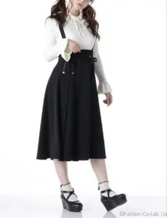 ★美品★ Secret Honey 無地マチ付きスカート ★