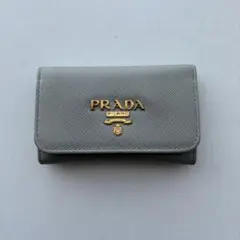 週末限定価格‼️【定価8万5千円】PRADA プラダ キーケース 4連 キーリング