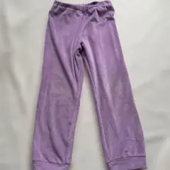 130cm パープル ロングパンツ