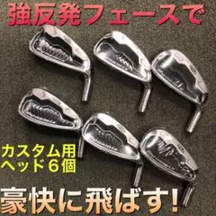 【ヘッド6個】強反発で飛ばす! ダイナミクス アイアン カスタム用ヘッド単品のサムネイル