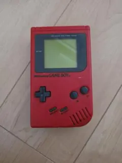 Nintendo GAME BOY 本体 レッド ＊ジャンク品です。