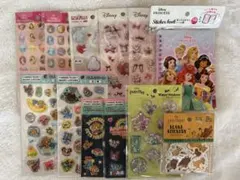 り*な様 セリアまとめ売り ディズニーキャラクターシールセット