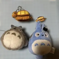 となりのトトロ　4点　ミニ　ガマ口　マスコット　ネコバスボタン　他