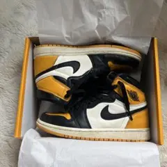Nike ハイカットスニーカー ブラック/イエロー　タクシー Taxi