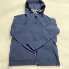 UNIQLO ブロックテックパーカー　 140 ネイビー