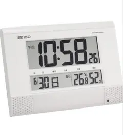 SEIKO 電波時計 デジタル 置時計 本体のサムネイル
