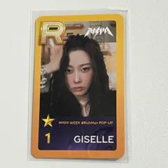 aespa GISELLE Rカード RichMan POP-UP