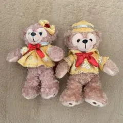 ダッフィー シェリーメイ ぬいぐるみバッジ