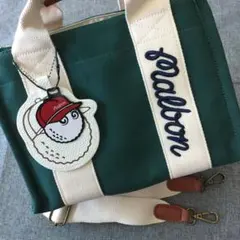 Malbonマルボンゴルフ カートバッグ トートバッグ エコバッグ グリーン