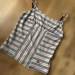 る*る様 BURBERRY キャミソール ノバチェック 刺繍ロゴのサムネイル