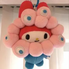 ミャクミャク✖️マイメロ　万博会場限定　カラビナ付ぬいぐるみ
