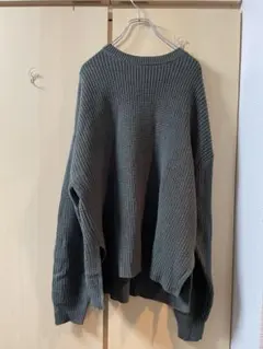 Rocky Monroe オーバーサイズクルーネックニット