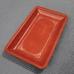 KN-50 レザー調カルトン キャッシュトレー 会計トレー ブラウン