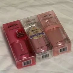 新品未使用AMUSE リップティント & プランパー セット