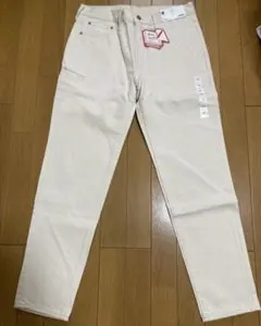 新品★GU ミハラヤスヒロ ホワイト スリムジーンズ　Mのサムネイル