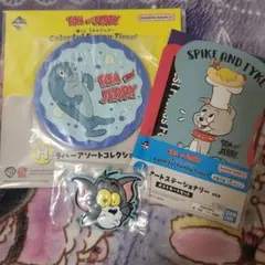 トムとジェリー一番くじ　マグネット　コースター　ポストカードセット