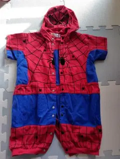スパイダーマン　ハロウィン　コスチューム　ロンパース