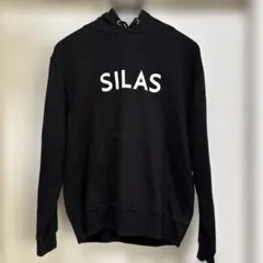 SILAS プルオーバーパーカー ブラック Ｍ