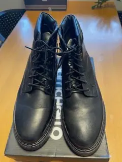 サイドゴア　ハーフブーツ　美品