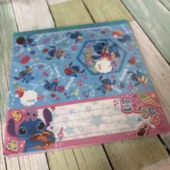 平成レトロ　スティッチ　メモ帳