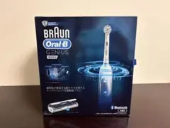 BRAUN Oral-B GENIUS 9000 ホワイト 電動歯ブラシ本体 - メルカリ