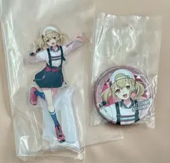 プロセカ 小豆沢こはね セガラッキーくじ D賞 アクリルスタンド F賞 缶バッジ