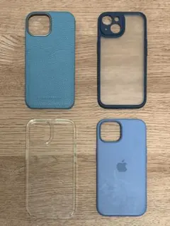 iPhone15/スマホケース4点セットと強化ガラスフィルム