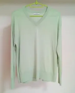 BAYFLOW Vネックニットセーター　フリーサイズ