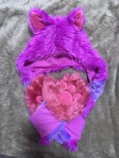 ディズニー チェシャ猫 マフラーキャップ