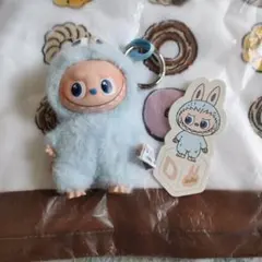 ラブブイニシャルDぬいぐるみキーホルダー