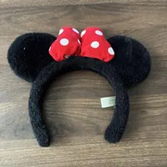 ミニーマウス 耳付きカチューシャ