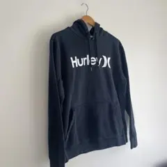 Hurley ブラック フード付きパーカー