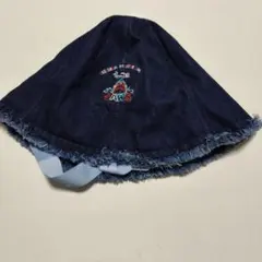 未使用タグ付き　USJ JAWS デニムハット