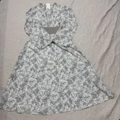 タグ付き新品Apresjour花柄 長袖ロングワンピース　フリーサイズ