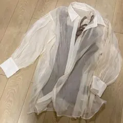 Olu. シアーシャツ　インナーキャミ