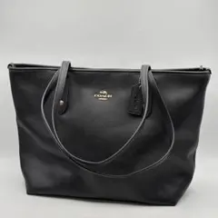 COACH 黒 トートバッグF58846シティジップトート