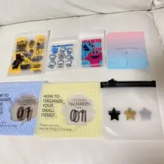 ジッパーバック　7種類29枚＋おまけ1枚