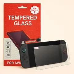 Switch2 スイッチ2 強化ガラスフィルム 画面保護フィルム 9Hハード