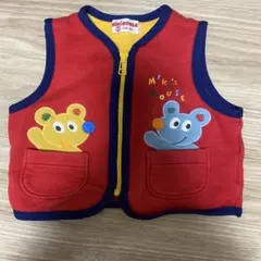 ミキハウス　ベスト　80cm