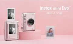 Fujifilm instax mini Evo Gentle Rose 本体