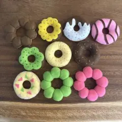 フェルト ままごと ドーナツセット 1